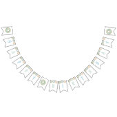 Donut Happy Birthday Bunting Banner Blue (Alle)