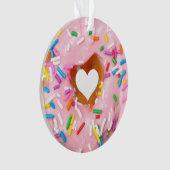 Donut Heart Ornament (Vorderseite)
