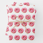 Donut Hearts of Liebe Geschenkpapier Set (Beispiel)