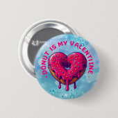 Donut Herz Button (Vorne & Hinten)