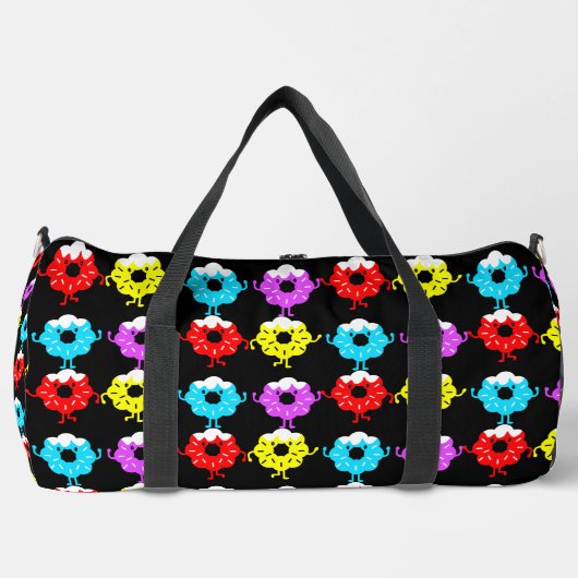 Donut Inspiriert Geschenk Duffle Bag (Vorderseite)