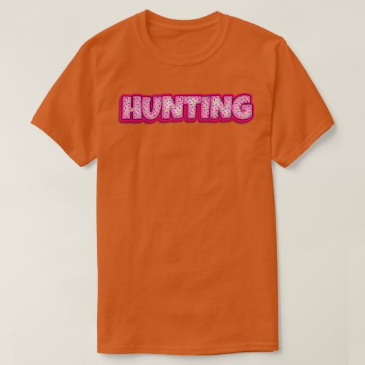 Donut Jagd Bäcker Donuts Lover Backen Hunter Bak T-Shirt (Design vorne)