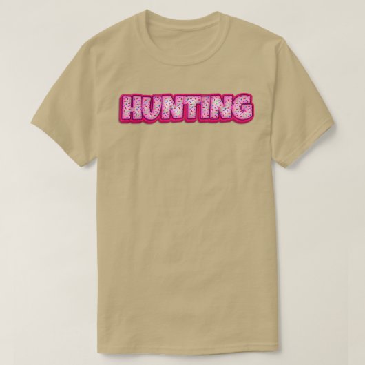 Donut Jagd Bäcker Donuts Lover Backen Hunter Bak T-Shirt (Design vorne)