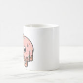 Donut Judge Me Monogram Pun Kaffeetasse (Mittel)