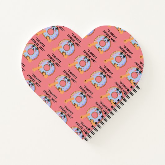 DONUT JUDGE ME NOTIZBLOCK (Rückseite)