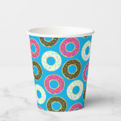 Donut Kids Geburtstagsparty Niedlich Pappbecher (Rückseite)