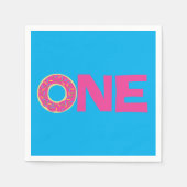 Donut Kindergeburtstag Party Serviette (Vorderseite)