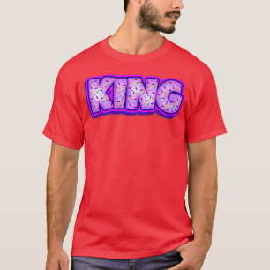Donut King Baker Donuts Lover Baking Royalty Baked T-Shirt
