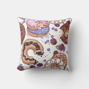 Donut-Kunst Kissen