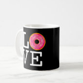 Donut Liebe Kaffeetasse (Vorderseite Links)