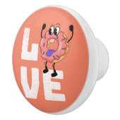 Donut Liebe Keramikknauf (Rechts)