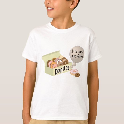 Donut LIEBE T-Shirt (Vorderseite)