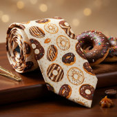 Donut-Liebhaber-Muster Krawatte