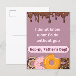 Donut Limited Father's Day Edition Einladungspostkarte