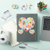 Donut Lover Aufkleber (iPad Hülle)