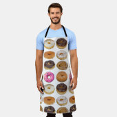 Donut Lover oder Maker Donuts Bäckerei Schürze (Getragen)