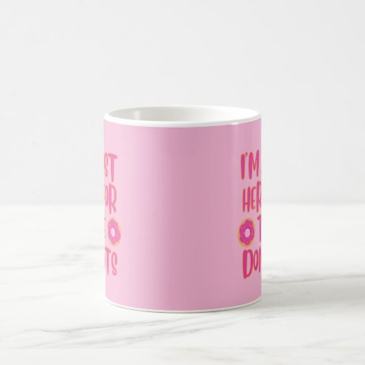 Donut Lovers Mug Pink Kaffeetasse (Mittel)