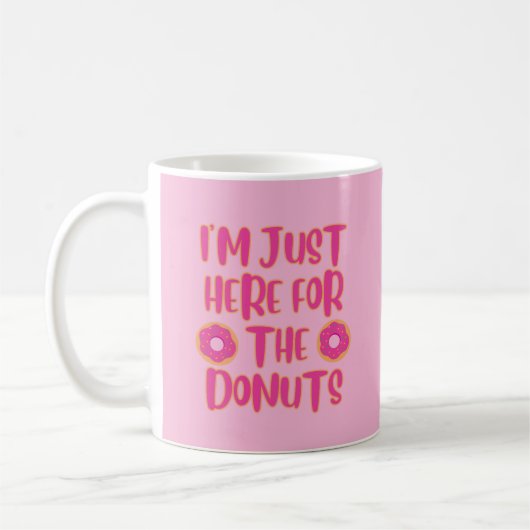 Donut Lovers Mug Pink Kaffeetasse (Links)