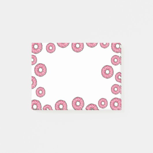 Donut Lovers Post-it Klebezettel (Vorderseite)