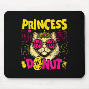 Donut Lustiger Buchliebhaber für Männer Frauen Mousepad