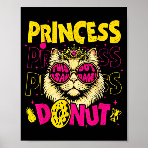 Donut Lustiger Buchliebhaber für Männer Frauen Poster