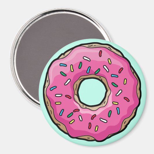 Donut Magnet (Vorderseite/Rückseite)
