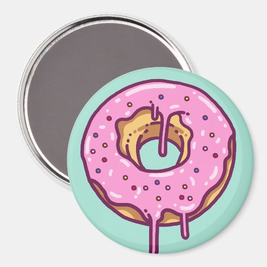 Donut Magnet (Vorderseite/Rückseite)