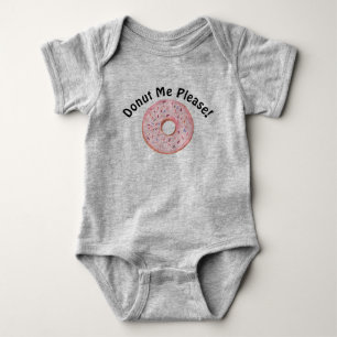 Donut Me Bitte, von Sommer Hamilton! Baby Strampler