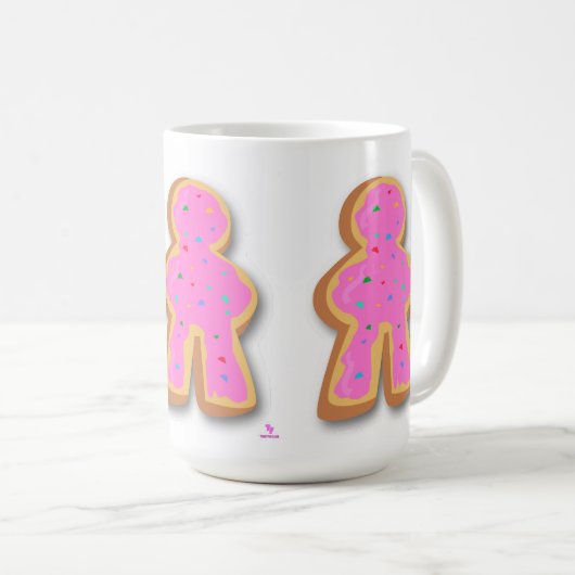 Donut Meeple Fun Board Game Piece Art Look Kaffeetasse (VorderseiteRechts)