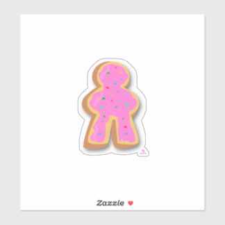 Donut Meeple Fun Board Niedliches Design Aufkleber