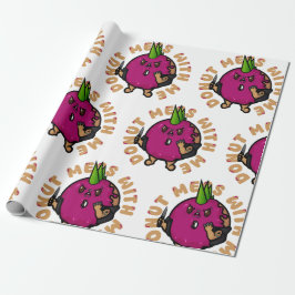 Donut mich mit mir geschenkpapier