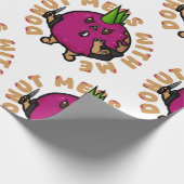 Donut mich mit mir geschenkpapier (Ecke)