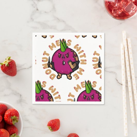 Donut mich mit mir serviette (Beispiel)