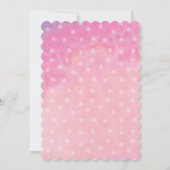 Donut Miss Out Baby Dusche Einladung (Rückseite)