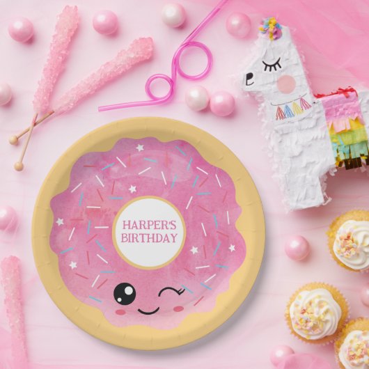 Donut Miss Out Pappteller (Party)