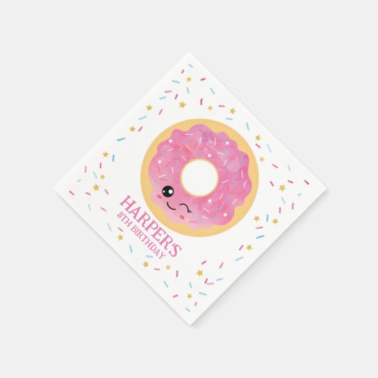 Donut Miss Out Serviette (Ecke)