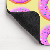 Donut mit Sprinklen Zeichnend Muster Mousepad (Ecke)