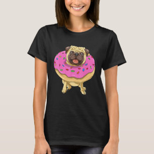 Donut Mops-Bäckerei Konditor Bäcker Hund Donut T-Shirt