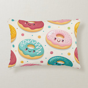 Donut-Muster Dekokissen