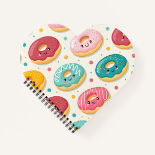 Donut-Muster Notizblock