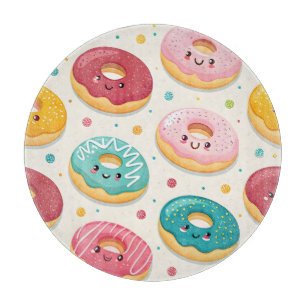 Donut-Muster Schneidebrett