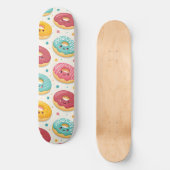 Donut-Muster Skateboard (Vorderseite)