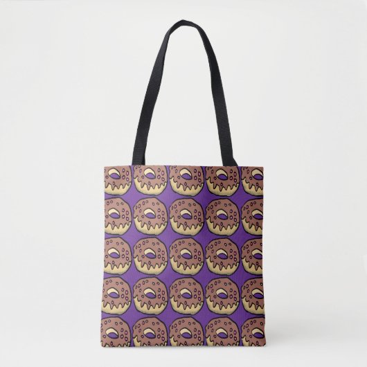 Donut-Muster Tasche (Vorderseite)