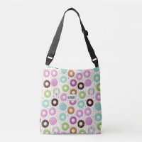 Donut-Muster-Tüten mit individuellem Monogramm