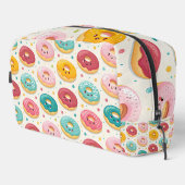 Donut-Muster Waschbeutel (Rechte Ecke)