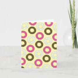 Donut Niedlich Kid's Doughnut Stationary Cards