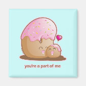 Donut Pair Magnet (Vorne)