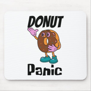 Donut panic donut Maus-Pad Mousepad