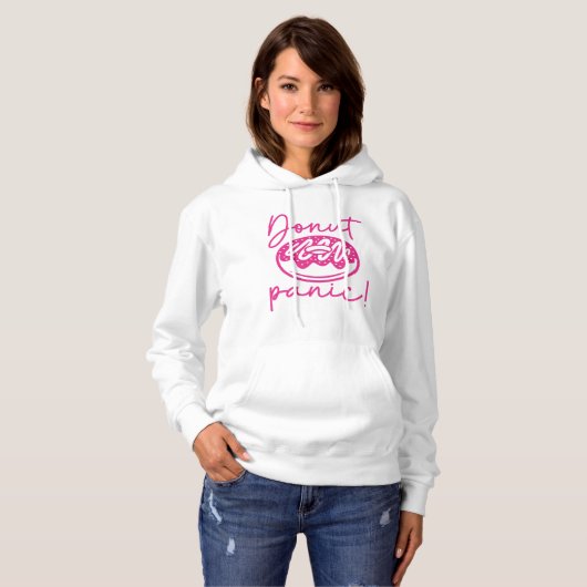 Donut Panic Hoodie (Vorne ganz)