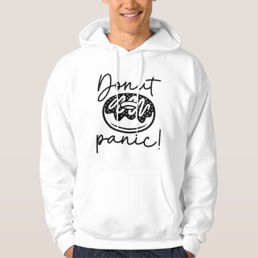 Donut Panic Hoodie (Vorderseite)